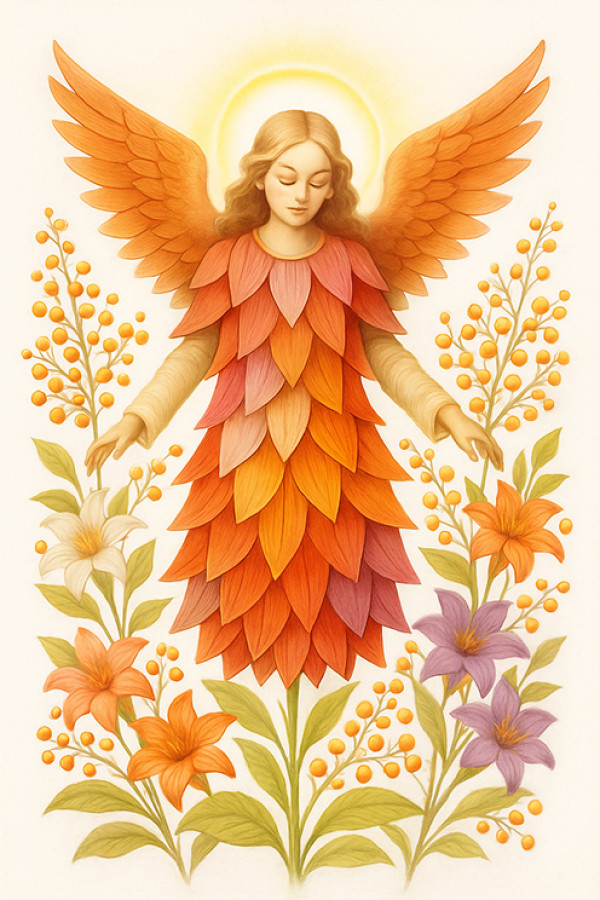 beautiful angel plant